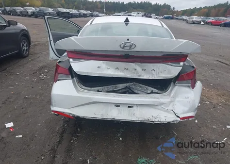 2021 Hyundai Elantra Sel из США, поврежденный, VIN 5NPLM4AGXMH038882